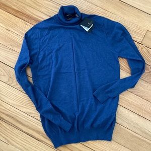 Massimo Dutti men’s turtleneck cotton/silk/cashmere size M